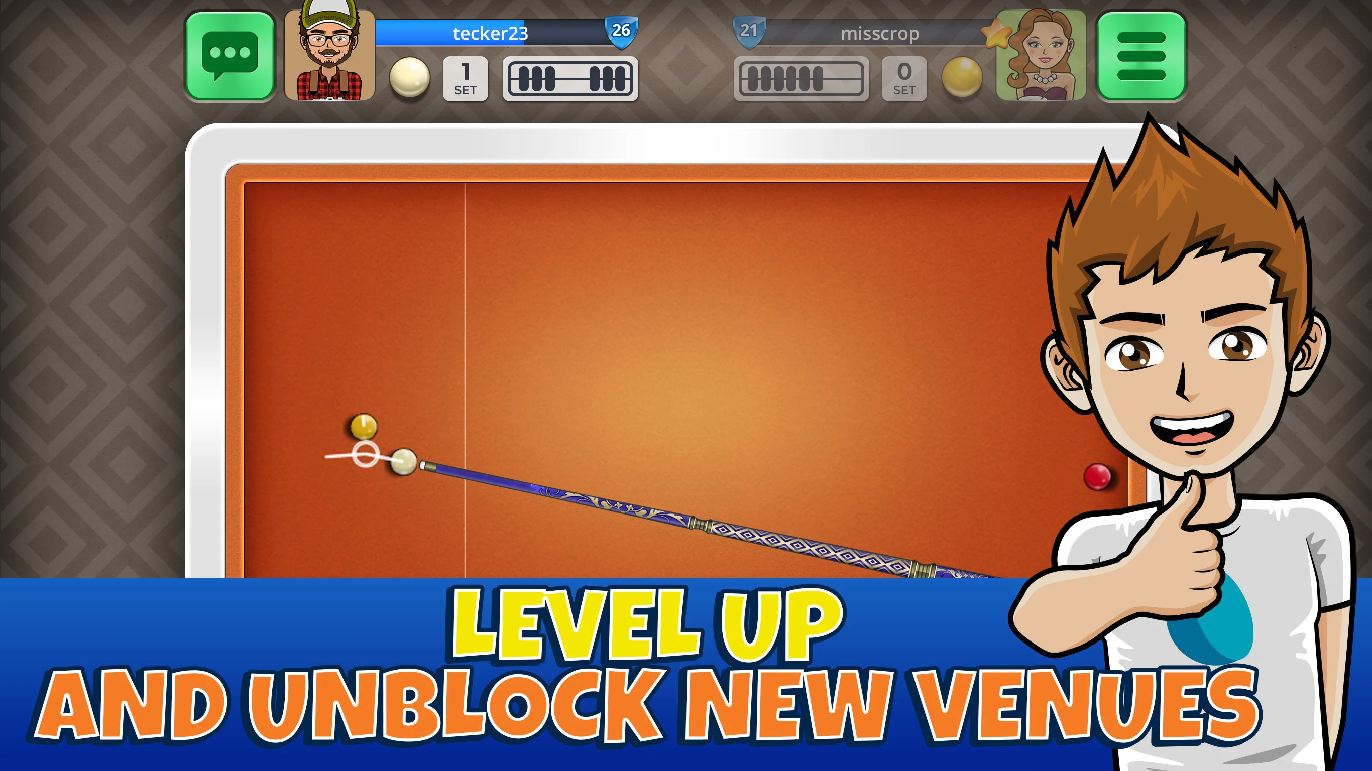 French Billiards Casual Arena screenshot