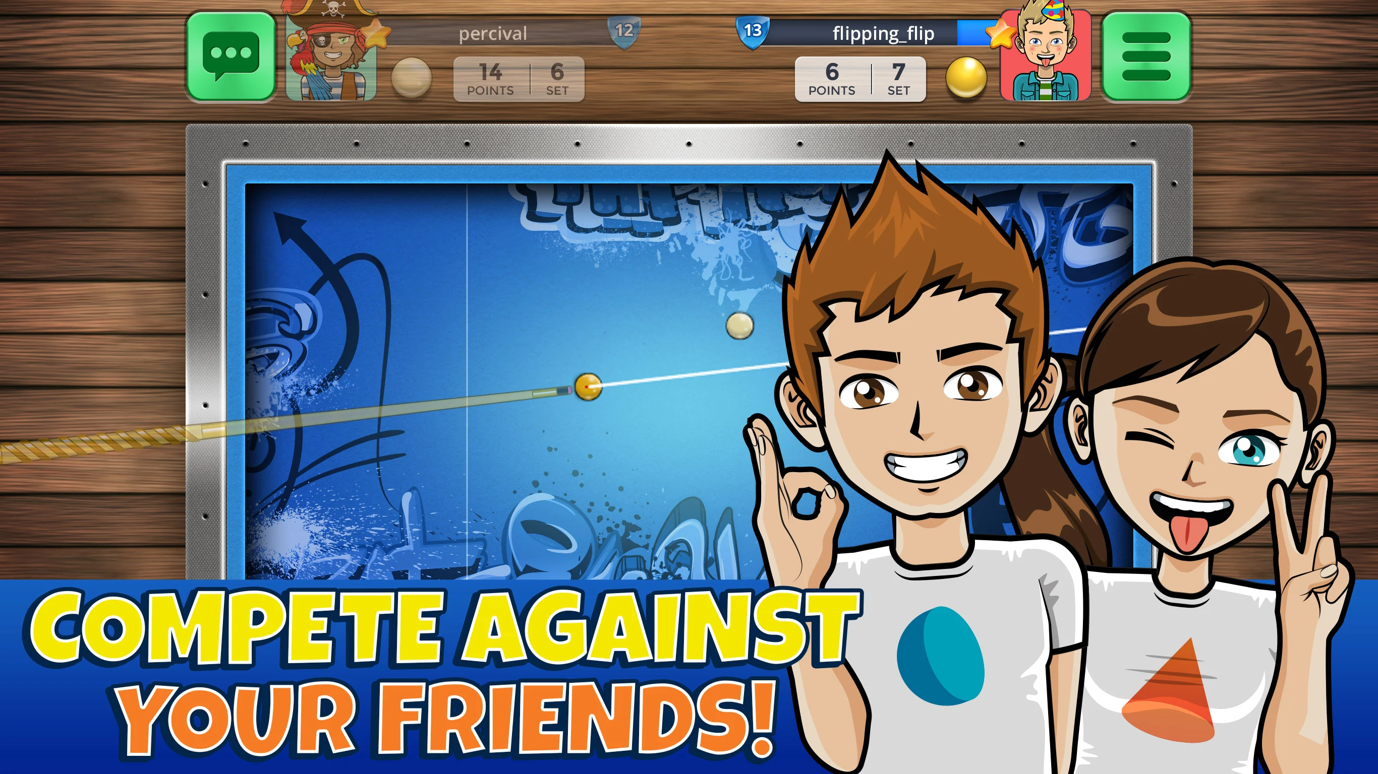 French Billiards Casual Arena screenshot