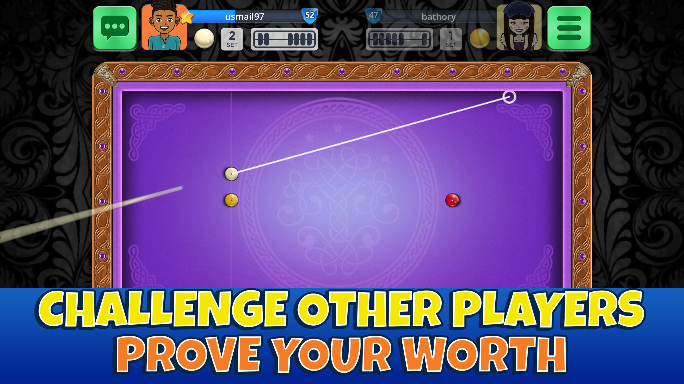 French Billiards Casual Arena screenshot
